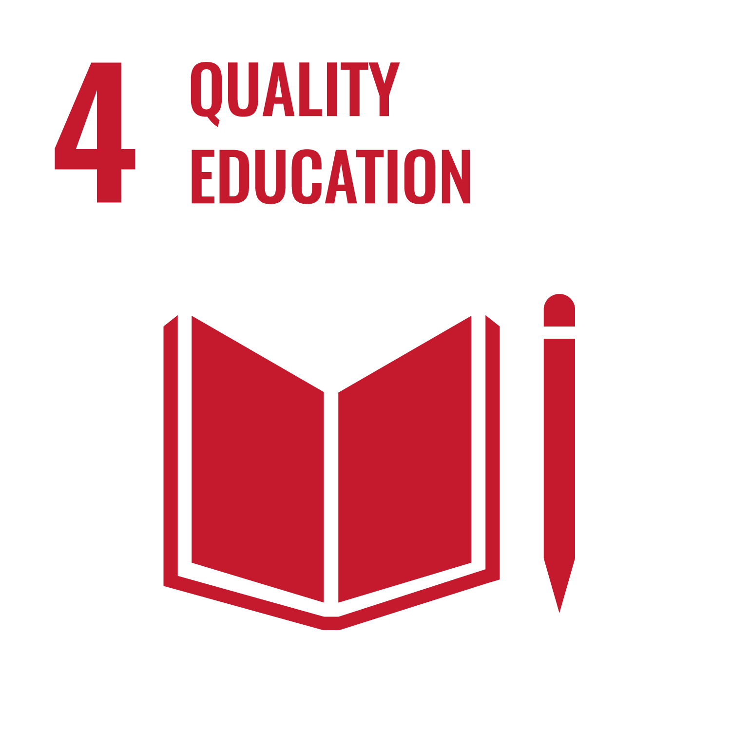 Logo - SDG 4 - Quality education